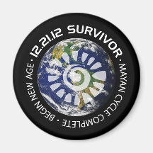 Mayan Calender End of the World 2012 Fridge Magnet