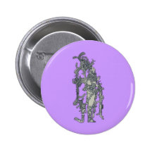 Mayan Ceremonial Dress Button