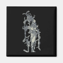Mayan Ceremonial Dress Magnets