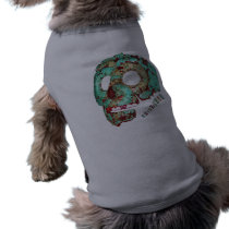 Mayan Mask-2012 Dog Clothes