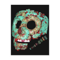 Mayan Mask-2012 Post Cards