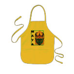 MAYAN MASK APRON