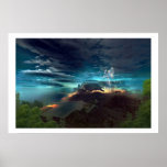 MAYAN  MYSTERY  PRINT