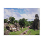 Mayan remains, Tikal, Guatemala Postcard