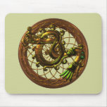 Mayan Snake mousepads