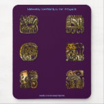 MAYAN SYMBOLS of POWER Mousepad