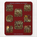 MAYAN SYMBOLS of POWER Mousepad