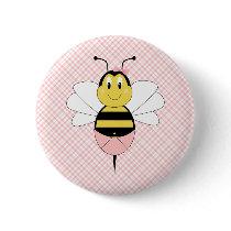 MayBee Bumble Bee Button