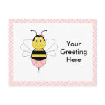 MayBee Bumble Bee Postcard