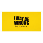 maybewrong custom photo card