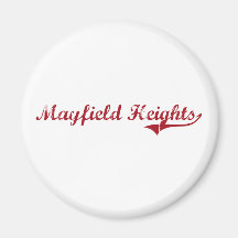 Mayfield Heights Ohio Classic Design Magnet