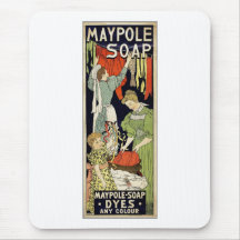 Maypole Soap Dyes Any Colour - Netherlands 1896 Mouse Pad