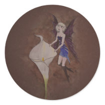 May's Fairy Round Sticker