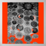 Mazatlan Clay Suns Print