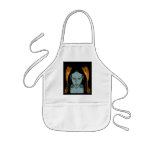 MB Cyber Chick Vector Art Apron