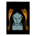 MB Cyber Chick Vector Art Card