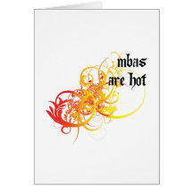 MBAs Are Hot Card