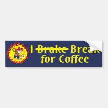 MBC Break for Coffee Bumper Sticker