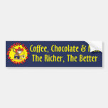 MBC Coffee, Chocolate & Men Bumper Sticker