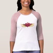 MBW - Winged Heart T Shirts