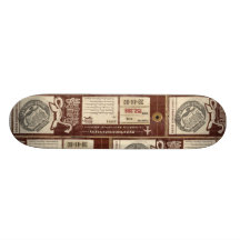 MC Luggage Tag Deck Skate Board Deck