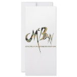McBain Ocean Designs Green Cammo Customized Rack Card