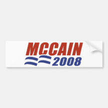 McCain 2008 Bumper Stickers