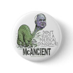 McCain Dinosaur buttons