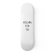 MCCAIN FOR'08 SKATEBOARD DECK