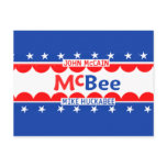 McCain Huckabee McBEE Postcard