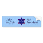McCain ISRAEL Supports Bumper Sticker