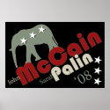 McCain Palin '08 Poster Banner posters