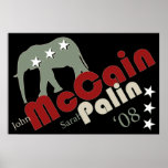 McCain Palin '08 Poster Banner posters