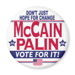 McCain Palin 2008 magnets