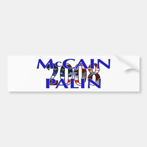 McCain Palin Bumper Sticker