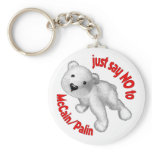 McCain/Palin Just say no keychains