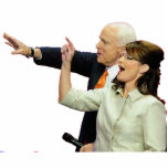 McCain Palin photo sculptures