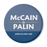 McCain Palin Pres VP Magnet