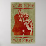 McCain Palin War First Poster posters