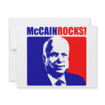 McCain Rocks! invitations