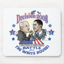 McCain vs Obama 2008 Mouse Pad
