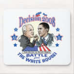 McCain vs Obama 2008 mousepads