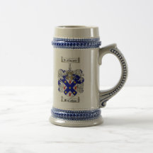 McCallum Coat of Arms Stein McCallum Crest Stein Coffee Mugs