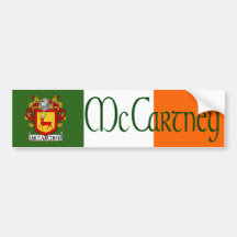 McCartney Coat of Arms Bumper Sticker