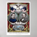 McClellan and Pendleton Campaign Poster