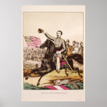 McClellan on Horseback by Gibson and Company 1862 posters
