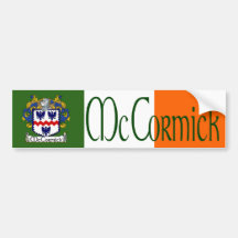 McCormick Coat of Arms Bumper Sticker