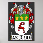 McDaid Coat of Arms Print