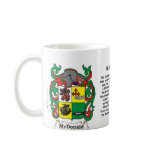 McDonald Family Crest on a mug