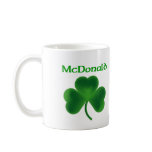 McDonald Shamrock Coffee Mug
